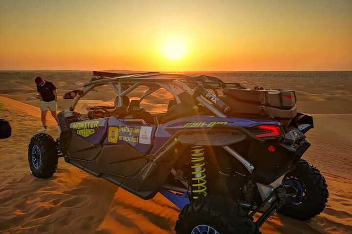 Drive a Can-Am Maverick X3 Turbo Dune Buggy Across Dubai's Red Dunes photo 2