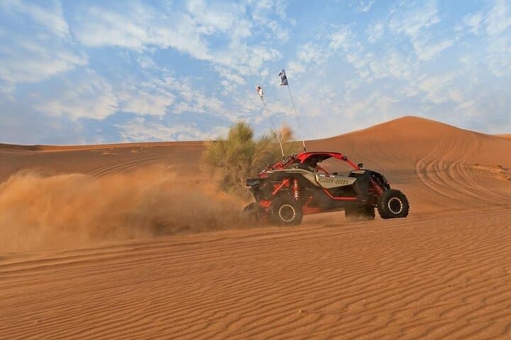 Drive a Can-Am Maverick X3 Turbo Dune Buggy Across Dubai's Red Dunes photo 4