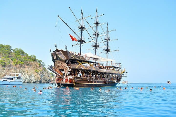 Kemer Pirate Boat Cruise: Lunch, Swimming Stops & Hotel Transfer photo 2
