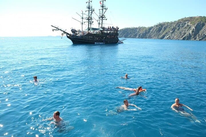Kemer Pirate Boat Cruise: Lunch, Swimming Stops & Hotel Transfer photo 4