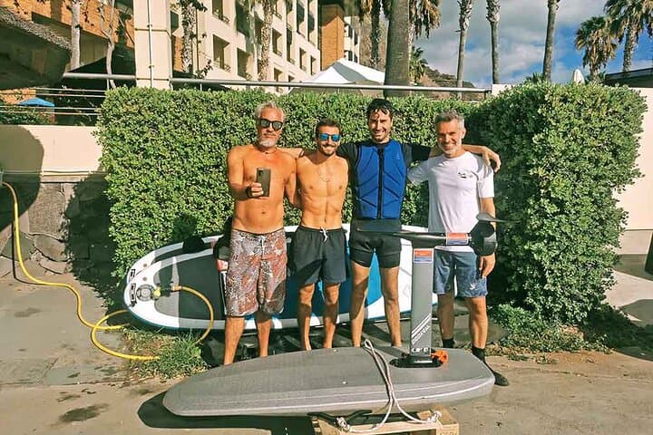 Efoil Surf Lesson at Calheta Beach — Learn Electric Foiling on Madeira’s Calm Coast photo 3
