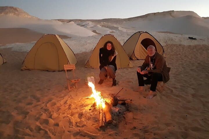 White Desert Overnight: 2-Day Private Camping Tour from Cairo to Farafra photo 3