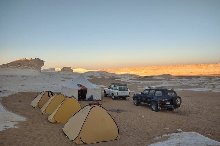 White Desert Overnight: 2-Day Private Camping Tour from Cairo to Farafra photo 6