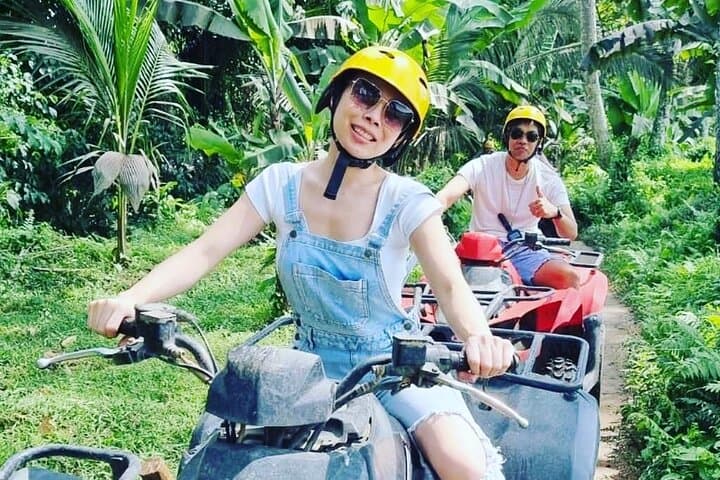 Bali ATV Quad Bike Tour to Tegallalang Rice Terraces and Historic Temple