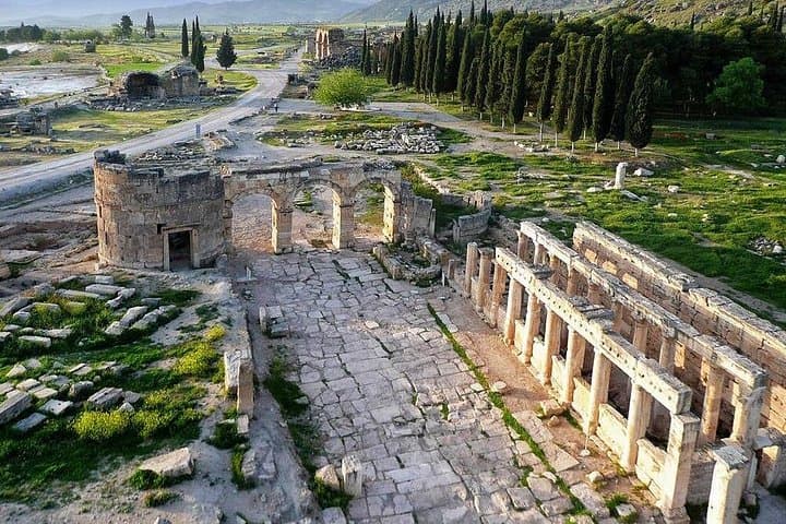 Pamukkale Day Trip from Kusadasi: Walk the White Terraces, Explore Hierapolis & Swim Thermal Pools photo 2