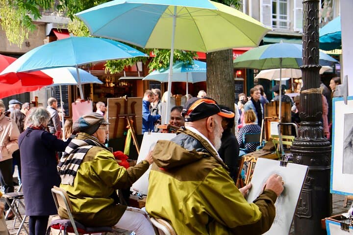 Private Half-Day Walking and Metro Tour of Paris: Montmartre, Eiffel & Latin Quarter photo 3