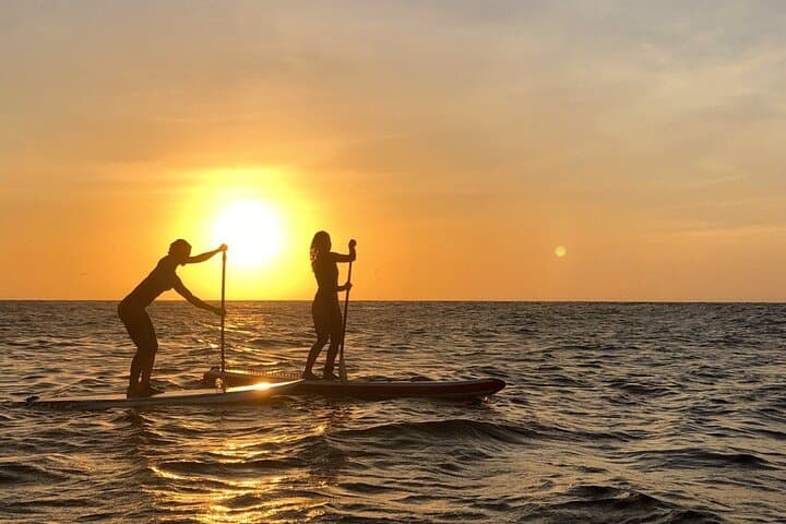 Cartagena Glow Paddleboard Sunset Tour — LED Night Paddle in the Bay photo 2