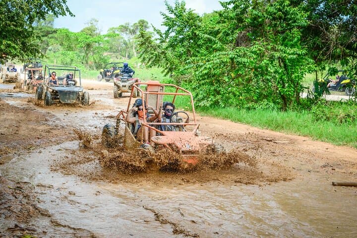 Punta Cana Full-Day Buggy Adventure and Snorkeling Party with Open Bar