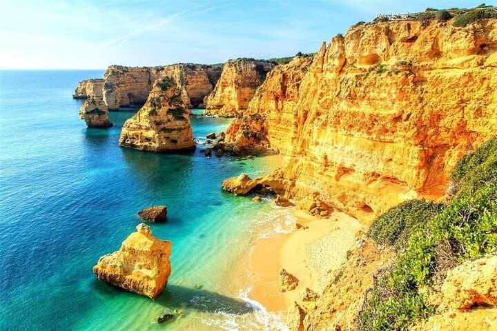Algarve Full-Day from Faro: Benagil Cave Viewpoint, Praia da Marinha & Carvoeiro photo 2