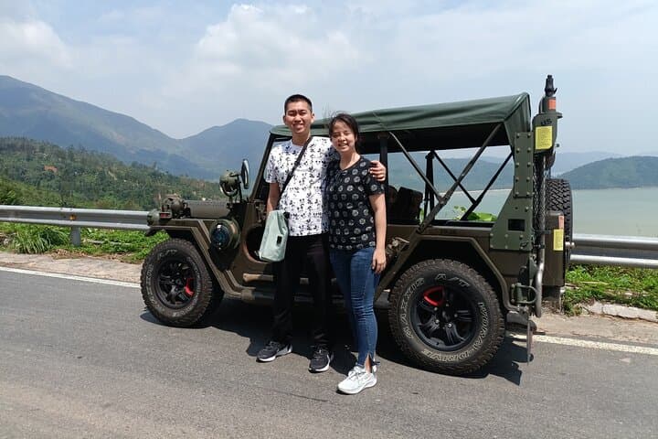 Panoramic Jeep Tour of Da Nang: Marble Mountains, Hai Van Pass & Son Tra photo 4