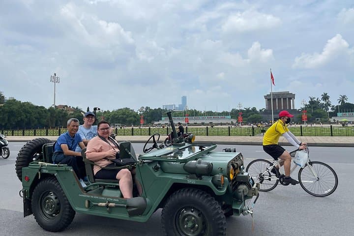 Half-Day Military Jeep Tour in Hanoi: Hoa Lo Prison, B‑52 Sites & Flag Tower photo 3