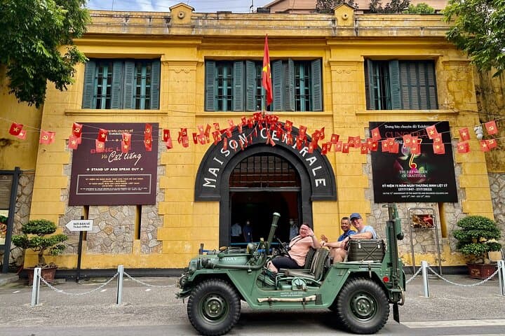 Half-Day Military Jeep Tour in Hanoi: Hoa Lo Prison, B‑52 Sites & Flag Tower photo 4