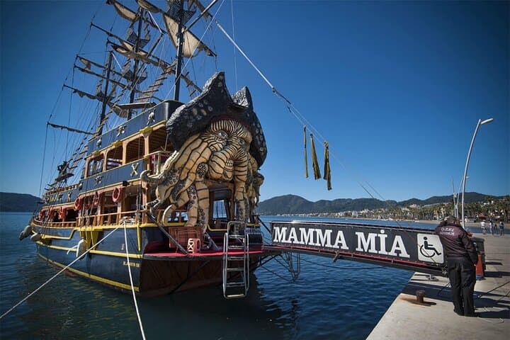 Marmaris Pirate Boat Trip: Blue-Flag Bays, Phosphorus Cave & BBQ Lunch photo 3