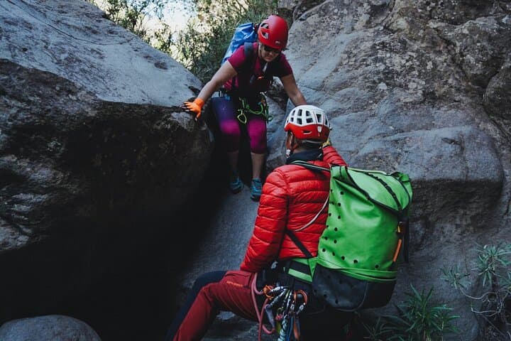 Canyoning in Tenerife South: Basalt Canyons, Rappels & Canary Pines photo 3