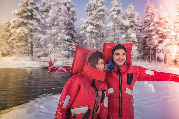 Arctic Ice-Floating in Rovaniemi — Small-Group Daytime Experience
