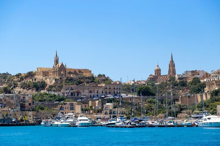Blue Lagoon & Gozo Day Cruise: Bus Tour, Sea Caves and Comino