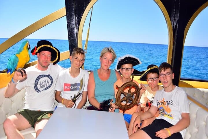 Pirate Boat Trip from Belek: Foam Party, Swim Stops & Lunch in Antalya photo 5