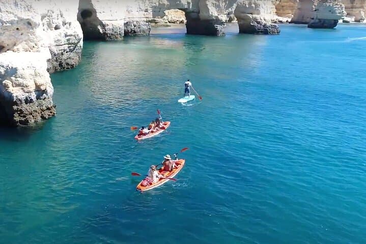 Benagil Kayak Tour: Hidden Beaches, Benagil Cave & Praia da Marinha in 2 Hours photo 6
