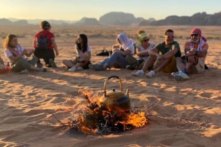 Wadi Rum Full-Day Desert & Farm Tour — Jeep Safari, Farm Visit and Overnight Camp photo 2