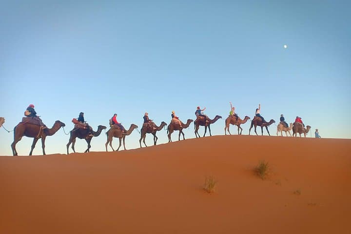 3-Day Marrakech to Fes Desert Tour with Overnight Erg Chebbi Camping