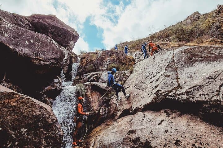 Canyoning in Peneda-Gerês National Park: Rappels, Rock Slides & Wild Pools photo 5