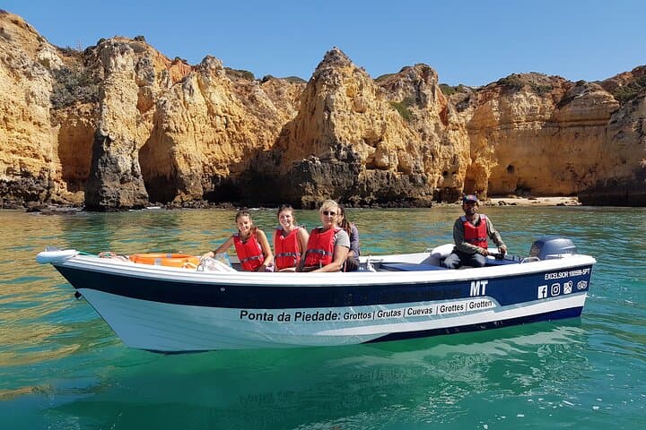 Ponta da Piedade Grotto Boat Tour: Lagos Algarve Sea Caves & Coastal Arches photo 2