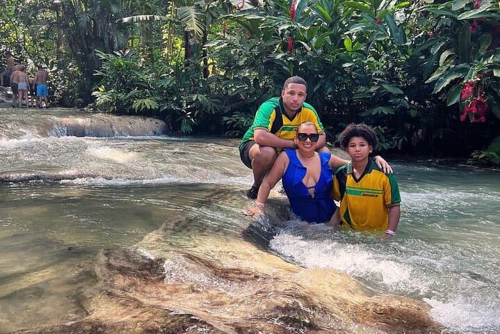 Dunn's River Falls: Zipline, Bamboo Raft & Horseback Ride Adventure from Ocho Rios photo 4