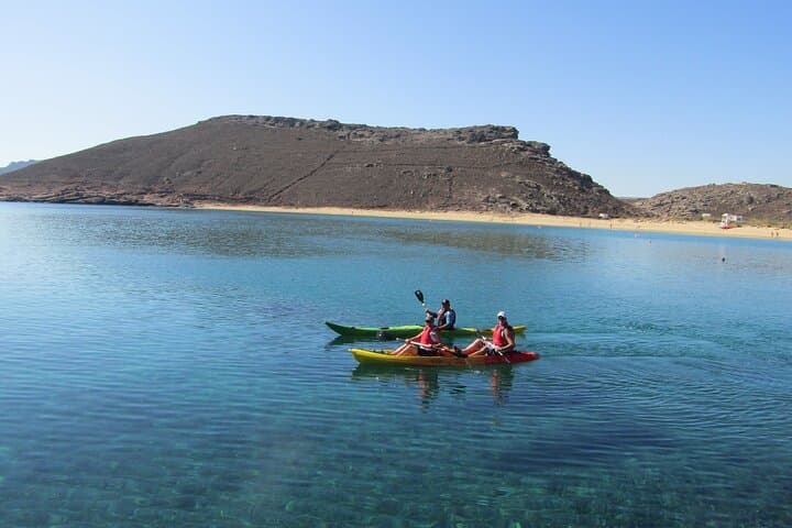 Sea Kayaking Mykonos: North Coast Coves & Snorkel Tour photo 5