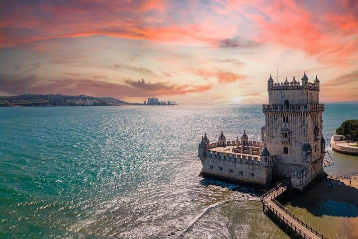 Lisbon Helicopter Flight: City & Tagus Coastline Aerial Tour photo 3