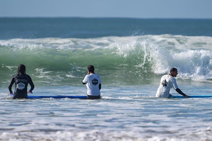 Group Surf Lesson in Costa da Caparica — Beginner Surfing with Local Instructors photo 4