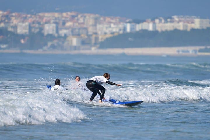 Group Surf Lesson in Costa da Caparica — Beginner Surfing with Local Instructors photo 6