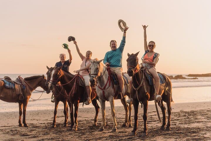 Jaco Beach Horseback Ride to Ocean Viewpoint — 2-Hour Coastal Trail with Rainforest Wildlife photo 3