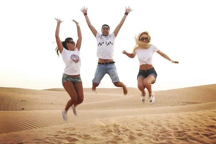 Private Hummer Morning Desert Safari in Abu Dhabi — Dune Bashing, Camel Farm & Sandboarding photo 2