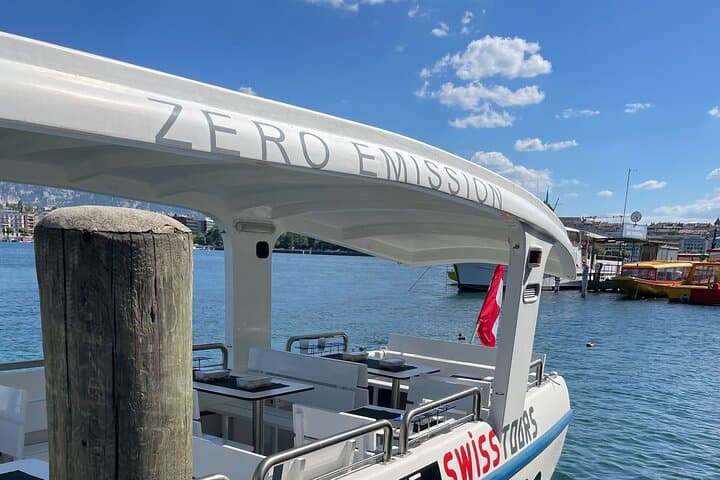 Solar-Powered Geneva Cruise: 60-Min Wine & Aperitif on Lac Léman photo 6