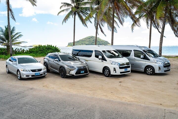 UVF Private Luxury Transport St Lucia — Round-Trip Luxury Transfer with Champagne & WiFi