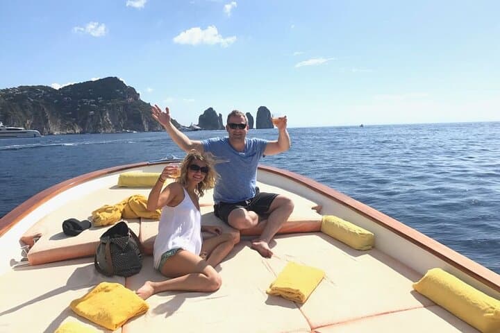 Private Capri Boat & Land Tour from Naples — Capri Gozzo Day Trip