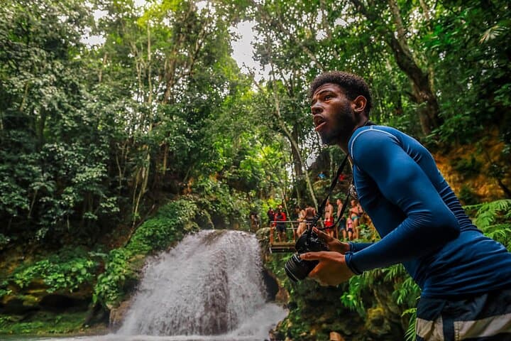 Blue Hole Adventure & Jamaican Bites from Falmouth photo 4
