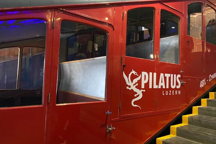 Mt. Pilatus & Lake Lucerne Cruise from Basel — Cable Car, Cogwheel Train & Boat