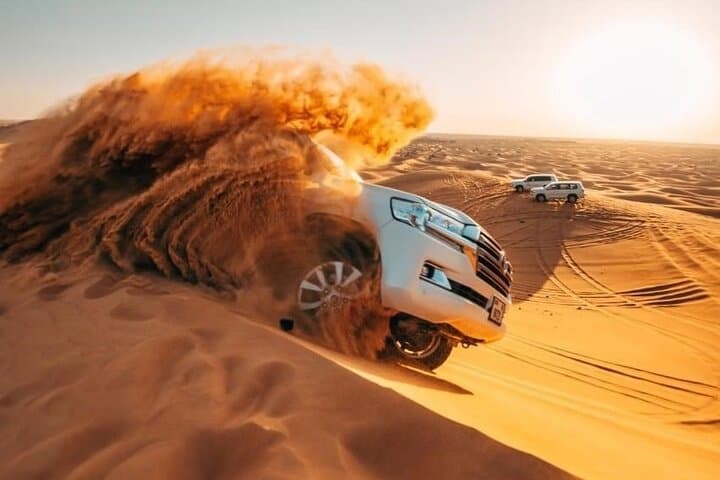 Evening Desert Safari: Quad Biking, Dune Bashing & Camp Experience in Lahbab photo 2