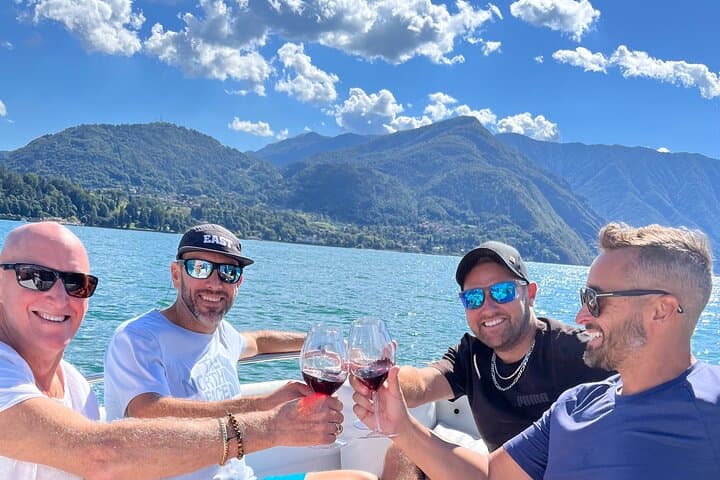 Private 2.5-Hour Lake Como Boat Tour: Villas, Nesso Gorge & Swim Stops