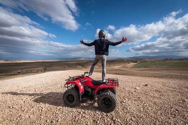 Agafay Desert Quad Biking at Sunset with Berber Dinner from Marrakech photo 5