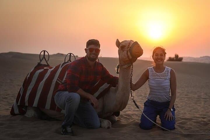 Private Sunrise Desert Safari Abu Dhabi: Dawn Dune Bashing & Camel Rides photo 4