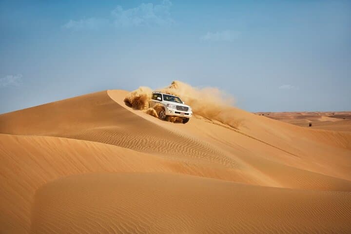 Private Sunrise Desert Safari Abu Dhabi: Dawn Dune Bashing & Camel Rides photo 2