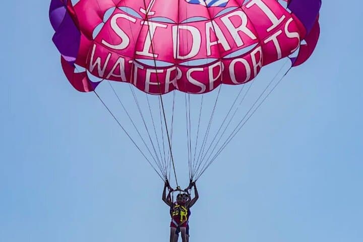 Parasailing Over Sidari and Canal d’Amour: Tandem Sea Launch & Touch‑and‑Go Dip photo 5