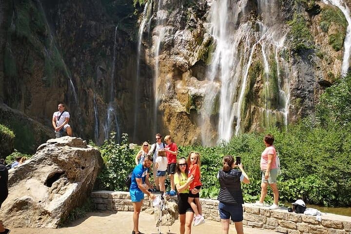 Plitvice Lakes & Rastoke Private Day Trip from Zagreb: Waterfalls, Boat & Train