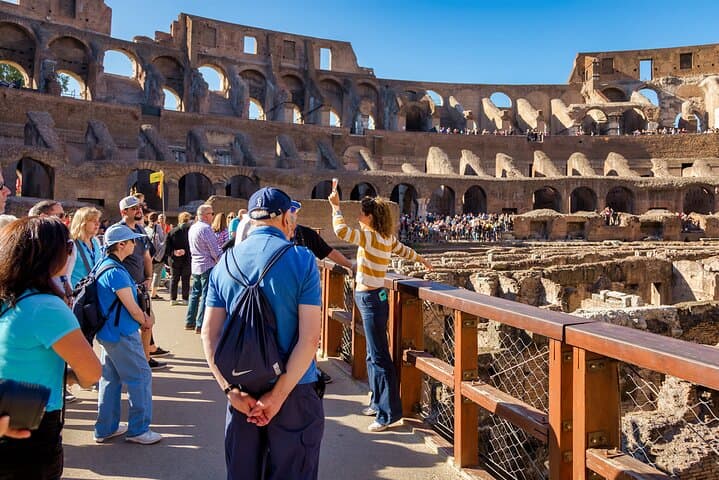 Inside the Colosseum Arena: Guided Tour of Colosseum, Palatine & Roman Forum photo 2