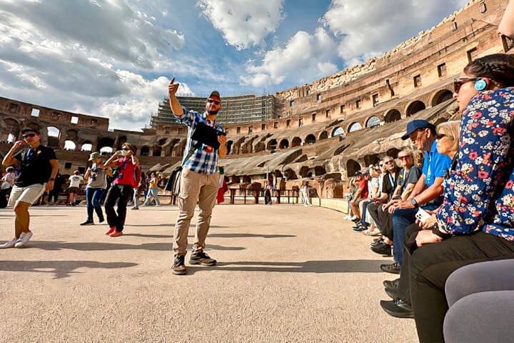 Inside the Colosseum Arena: Guided Tour of Colosseum, Palatine & Roman Forum photo 5