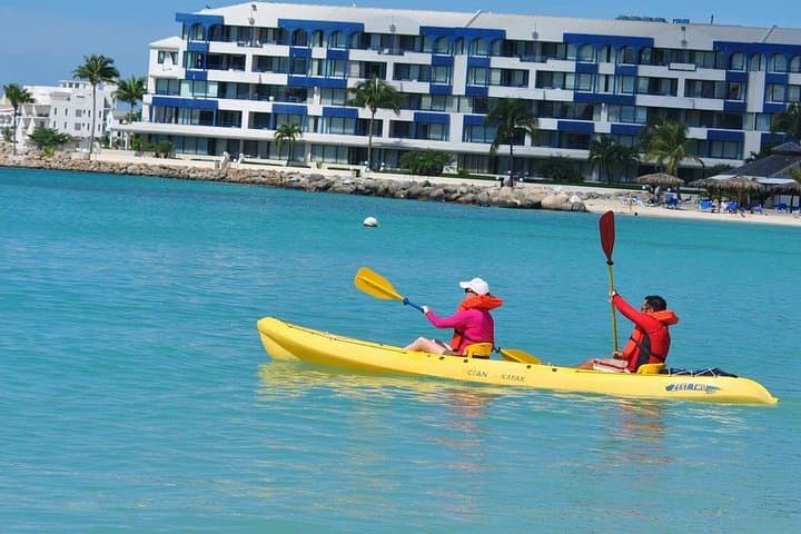 Family Paddleboard & Kayak Day Trip from Philipsburg to Kimsha Beach photo 1