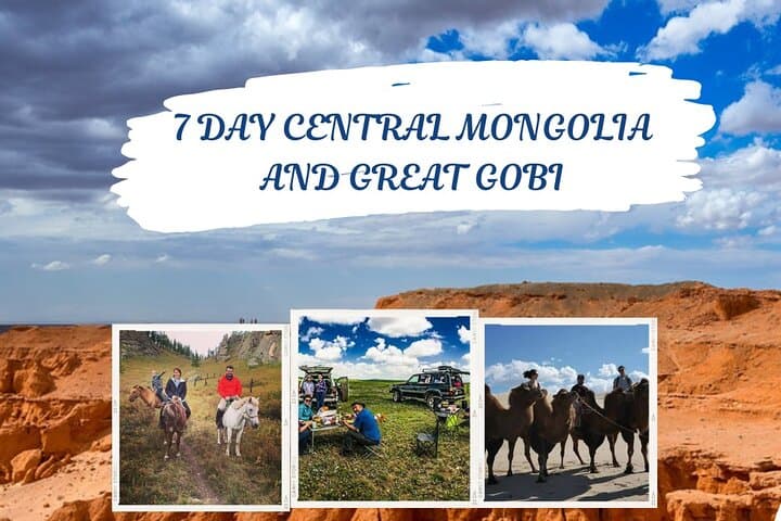 7-Day Central Mongolia & Great Gobi: Karakorum, Dunes and Orkhon Waterfall
