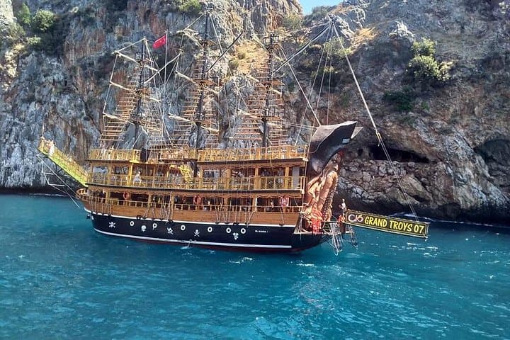 Alanya Pirate Boat Cruise: All-Inclusive Day Trip with Hotel Transfer photo 1